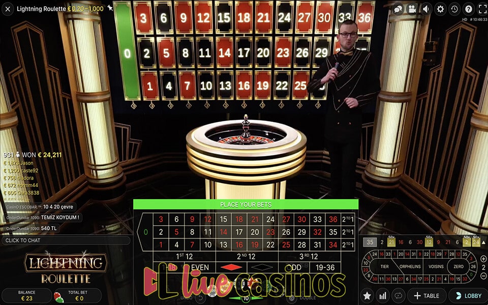 Lightning Roulette