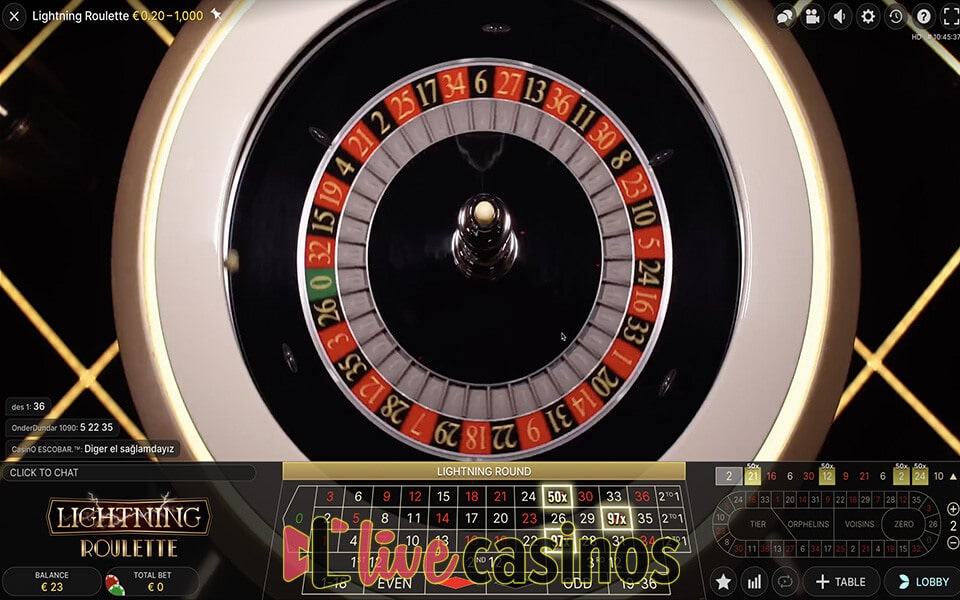 Lightning Roulette