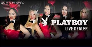 Play Table Games Live Against Sexy Playboy Bunny Croupiers