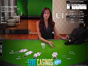 The advantage play differs between real blackjack and live online blackjack.