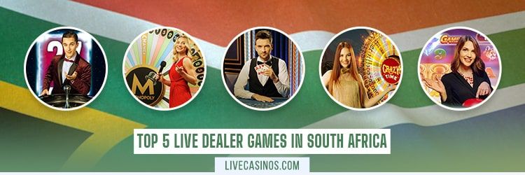 Top 5 Live Casino Games to Play in South Africa
