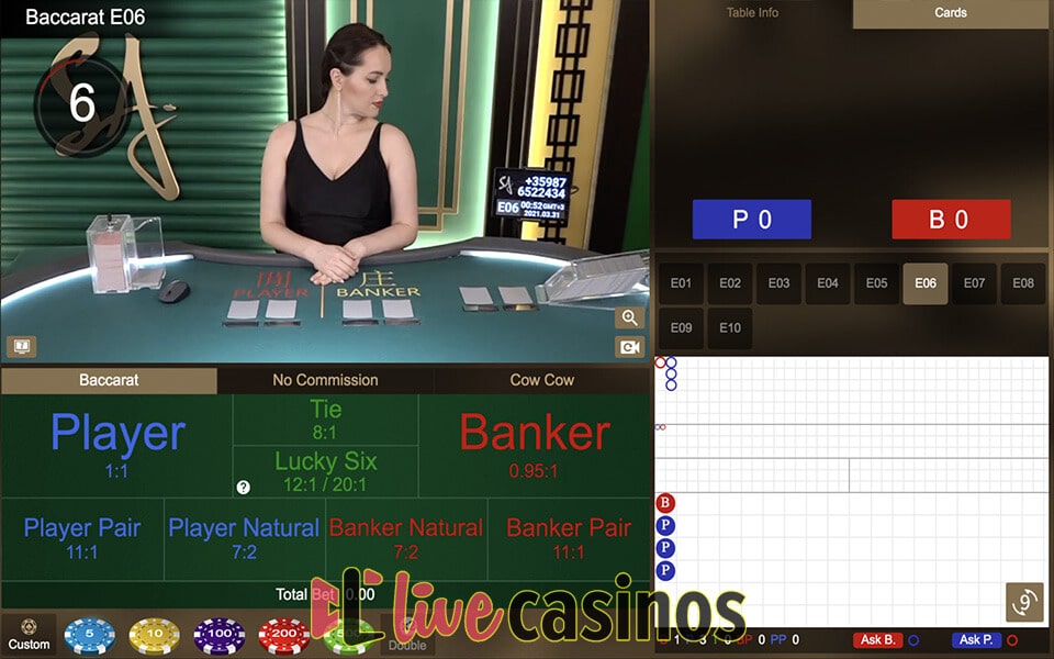 SA Gaming Baccarat Live
