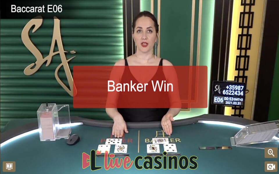 SA Gaming Baccarat Live