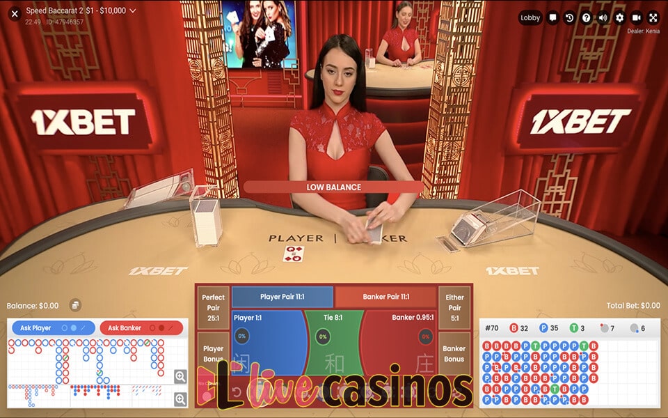 Live Speed Baccarat (Pragmatic Play)