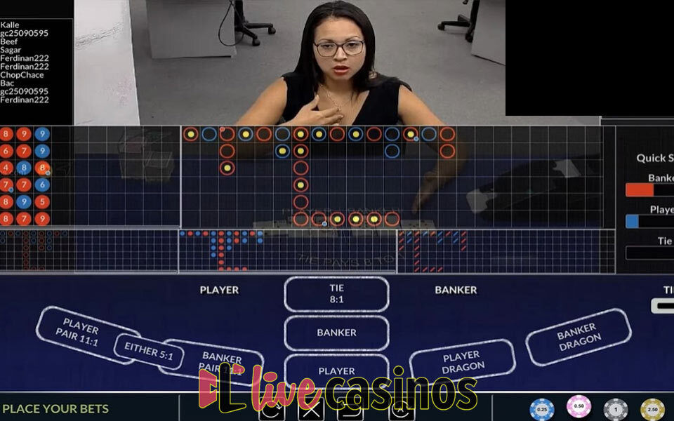 Live Baccarat (Visionary iGaming)