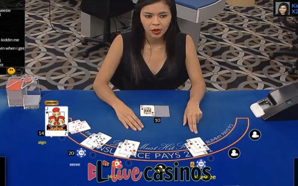 Live Blackjack (Visionary iGaming)