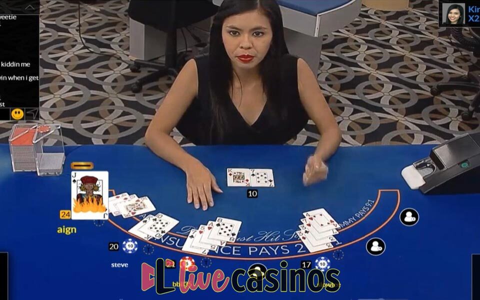 Live Blackjack (Visionary iGaming)