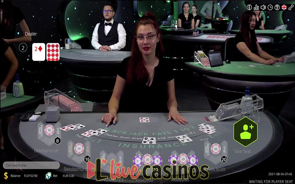 Live Blackjack (VIVO)