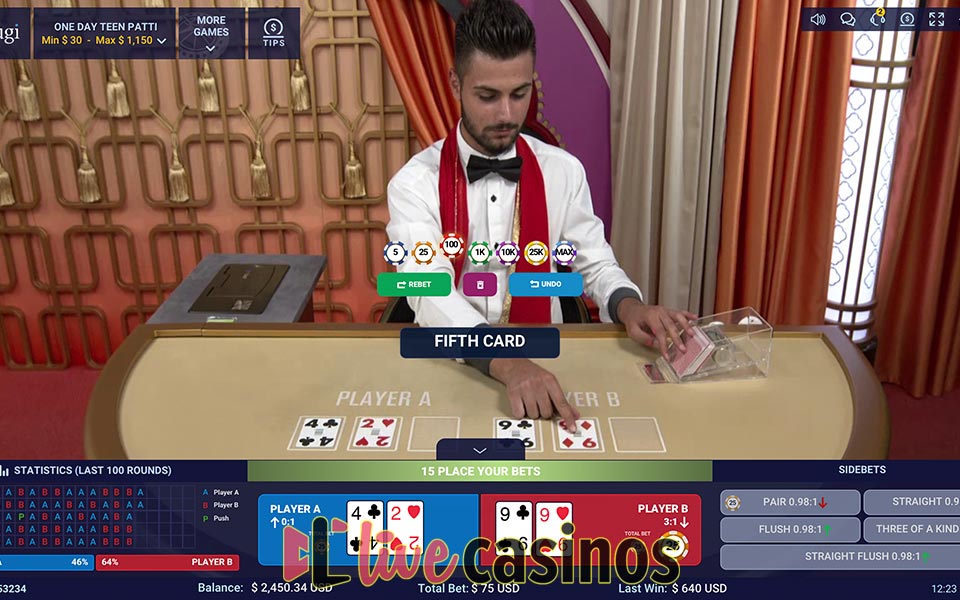 Live One Day Teen Patti Classic