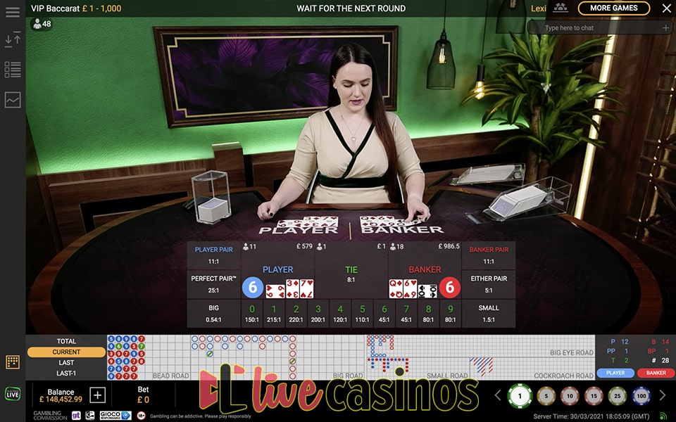 Live VIP Baccarat