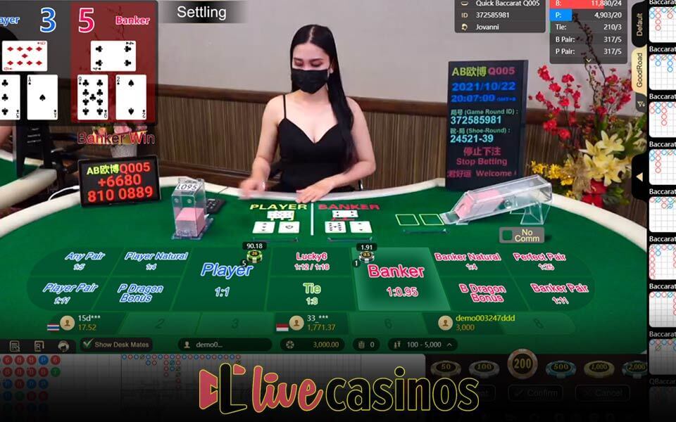 Live Quick Baccarat