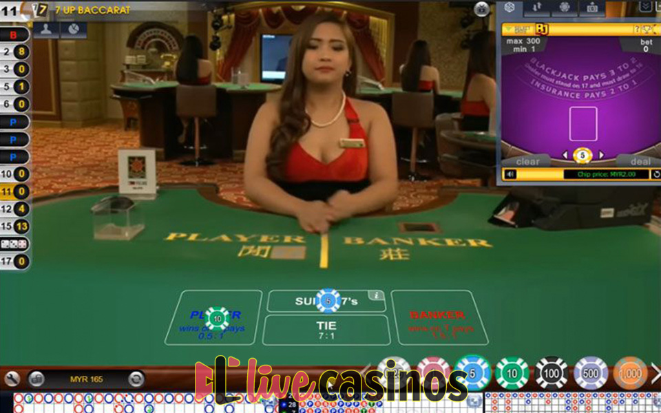Live 7 Up Baccarat