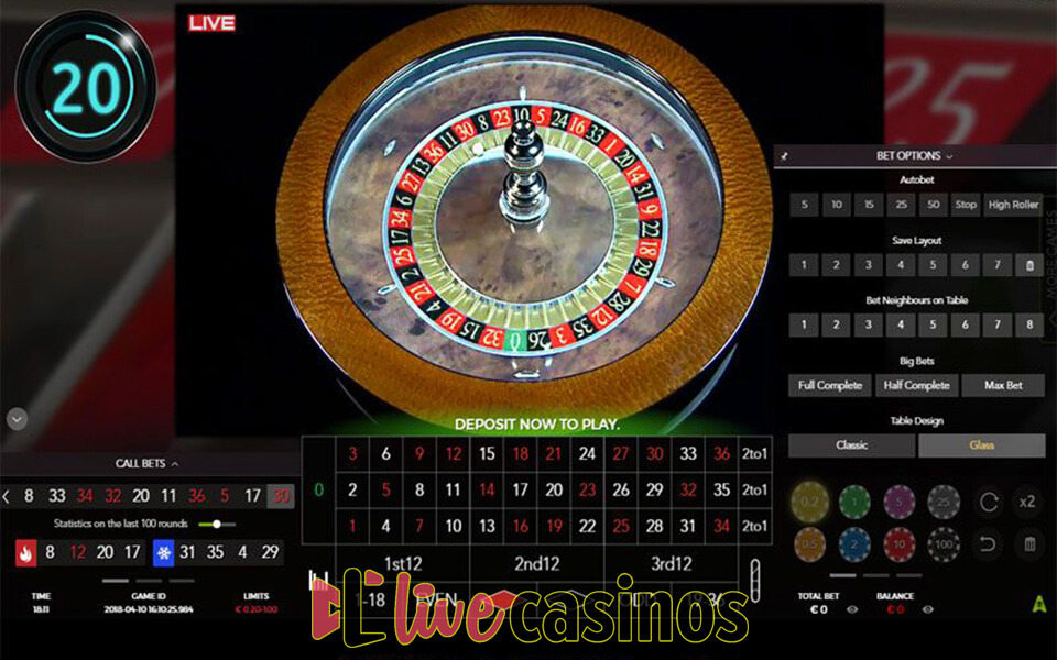 Live Auto Roulette (Authentic)