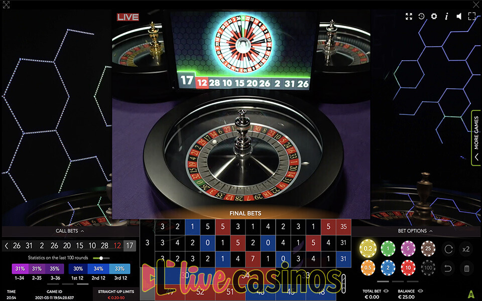 Auto Roulette Speed by Authentic Gaming