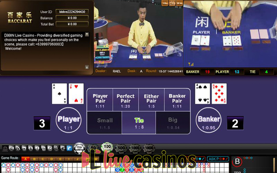 Live Baccarat (BBin)
