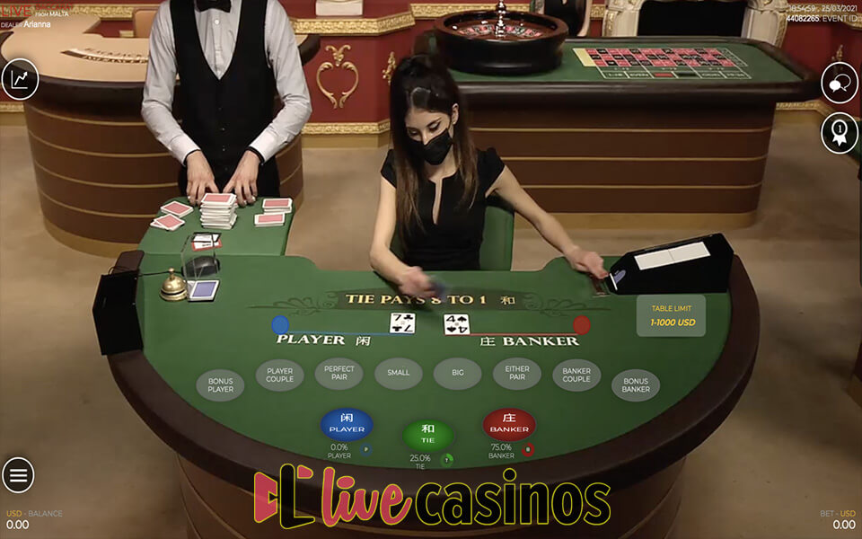 Live Baccarat (Medialive)