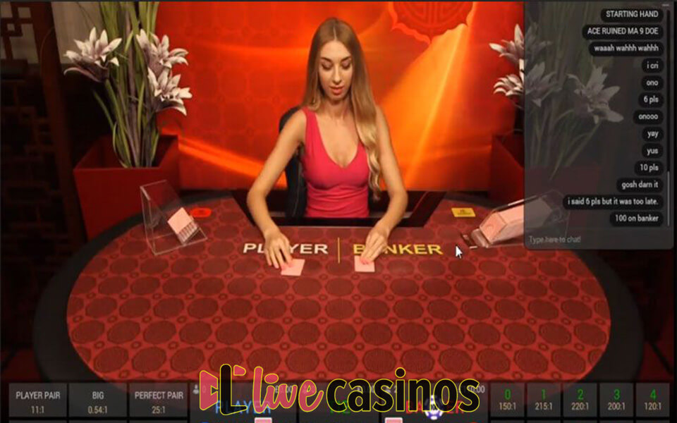Live Baccarat Squeeze (Playtech)