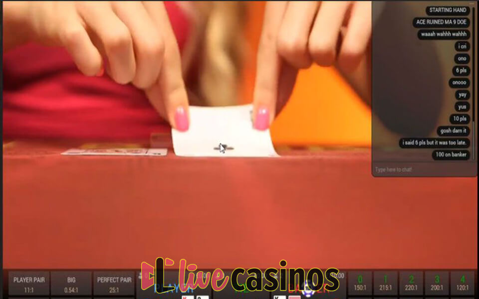 Live Baccarat Squeeze (Playtech)