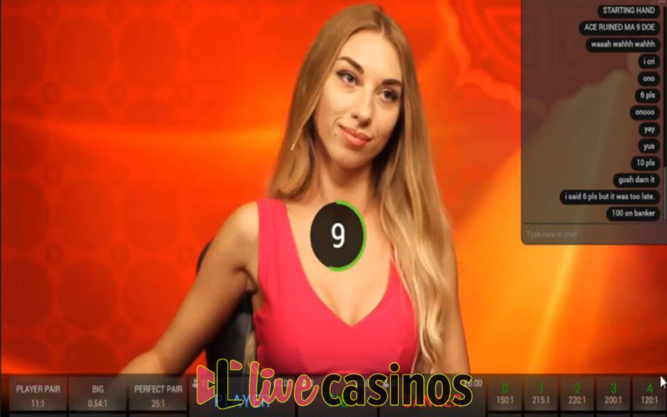 Live Baccarat Squeeze (Playtech)