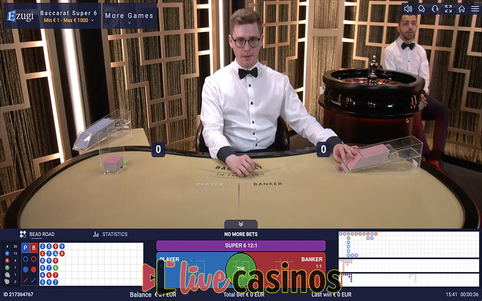 Baccarat Super 6