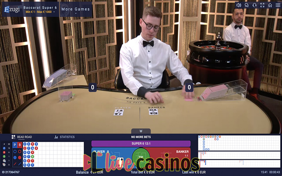 Baccarat Super 6