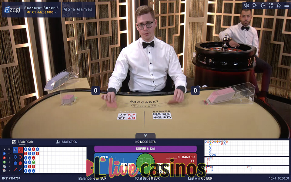 Baccarat Super 6