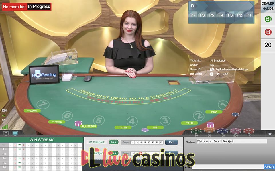 Live Blackjack (HoGaming)