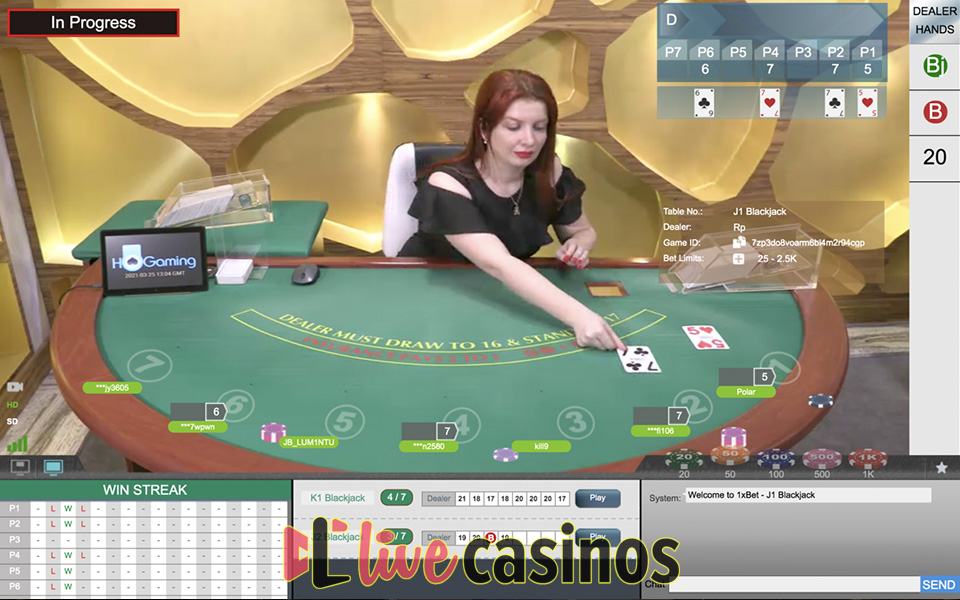 Live Blackjack (HoGaming)