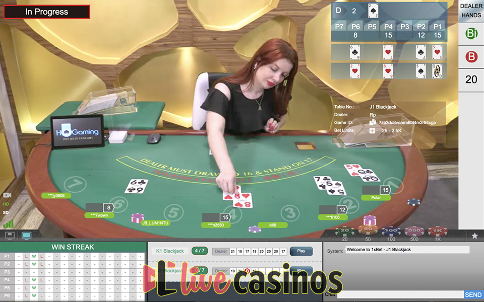 Live Blackjack (HoGaming)