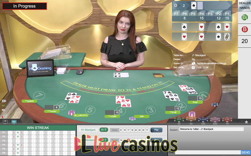 Live Blackjack (HoGaming)