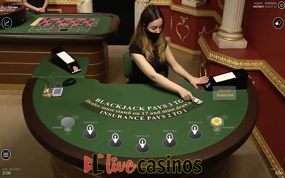 Live Blackjack Macao