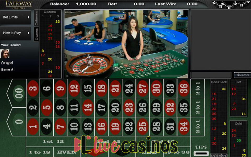 Live European Roulette (Visionary iGaming)