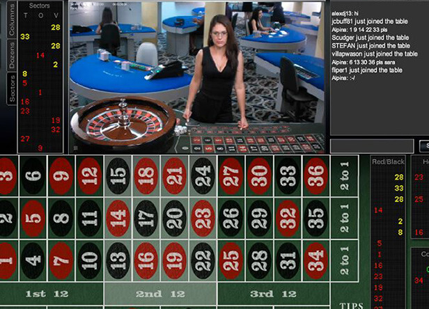 Live European Roulette (Visionary iGaming)