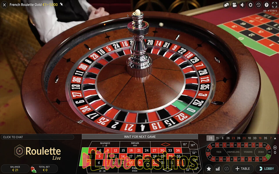 French Roulette Gold