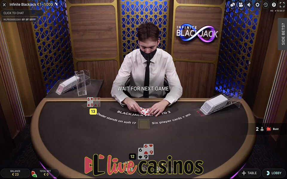 Infinite Blackjack