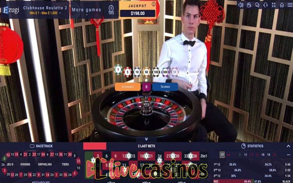 Live Jackpot Roulette (Ezugi)