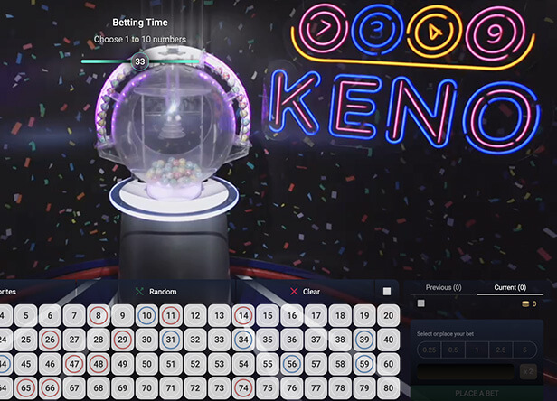 Live Keno (Betconstruct)