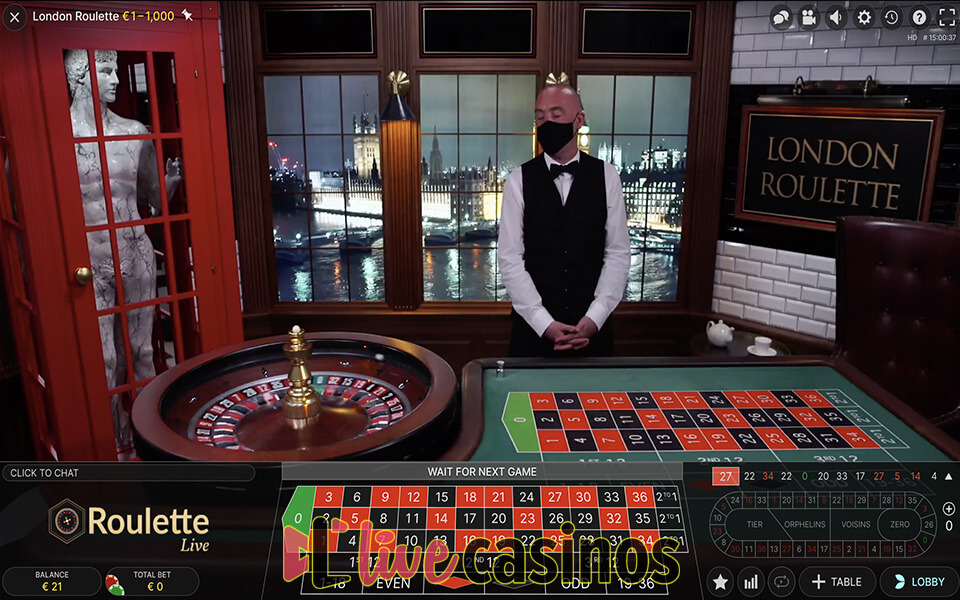 London Live Roulette