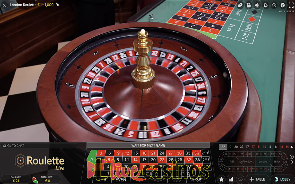 London Live Roulette