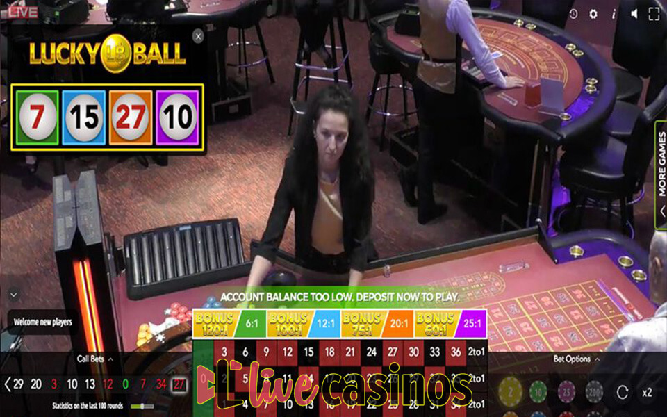 Live Lucky Ball Roulette