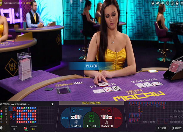 Macau Squeeze Baccarat
