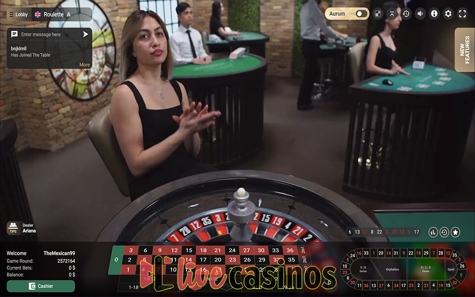 Live Roulette (Betconstruct)