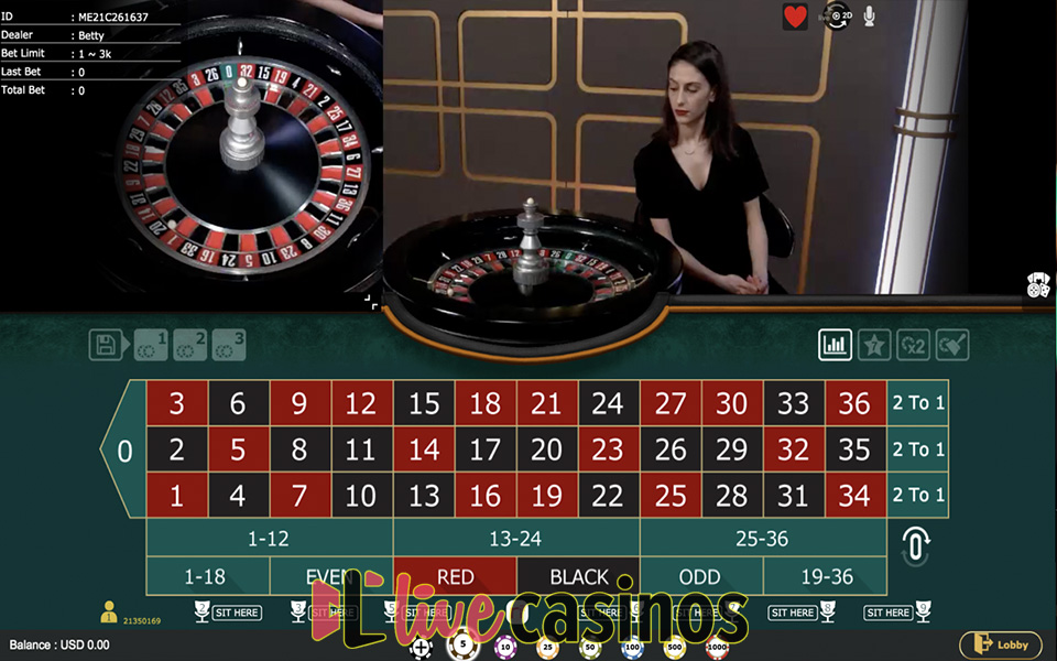 Live Roulette (N2Live)