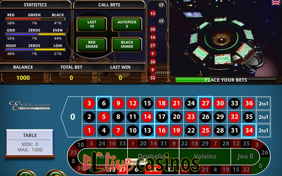 Live Roulette (Play Pearls)