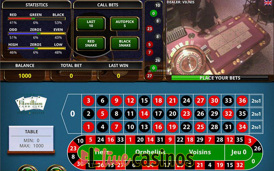Live Roulette (Play Pearls)