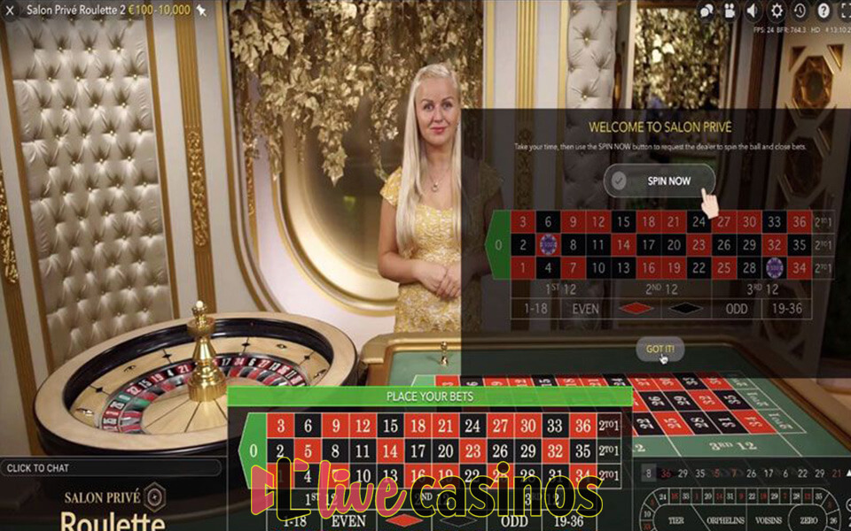 Salon Prive Roulette