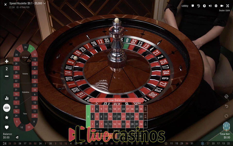 Live Speed Roulette (Pragmatic Play)