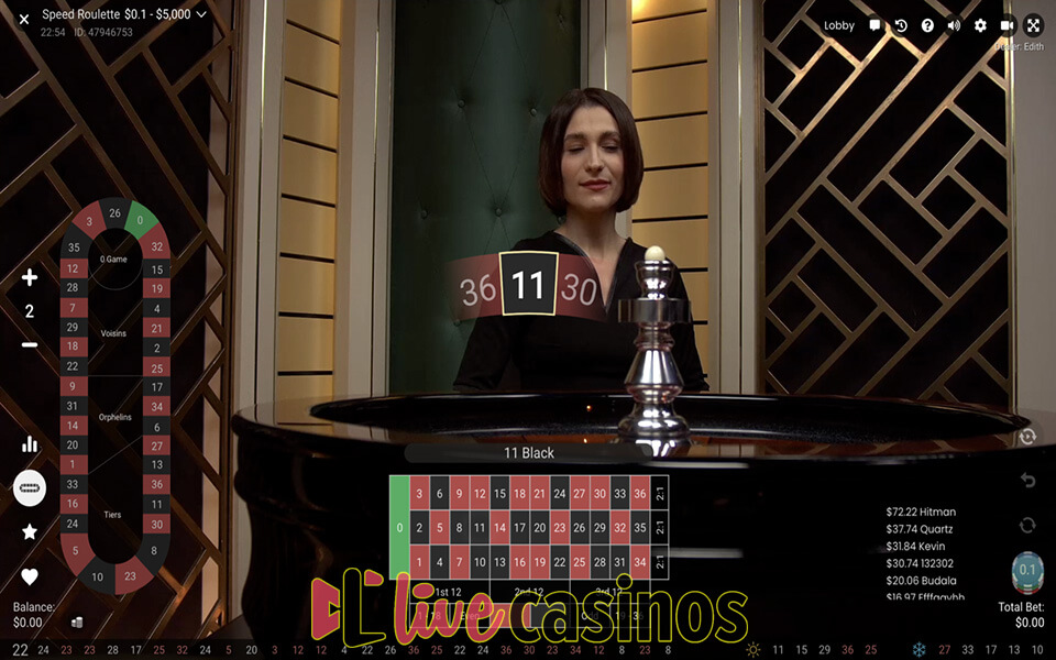 Live Speed Roulette (Pragmatic Play)