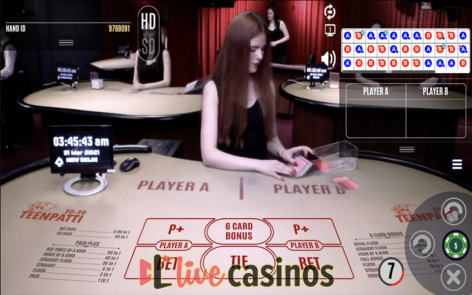 Live Teen Patti (Super Spade Games)