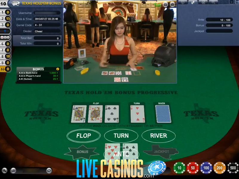 Live Texas Hold’em